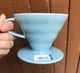 Пуровер Hario V60 Blue Model на 1-4 чашки (VDC-02-BU-UEX) - изображение 3