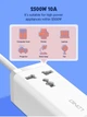Док-станция Ldnio 5в1 65W (2xUSB, 2xType-C + розетка) Quick charge 4.0 - изображение 6