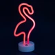 Ночной светильник Neon Decoration Lamp Series Flamingo Красный декоративный (726204) - изображение 1