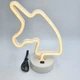 Ночной светильник Neon Decoration Lamp Series Unicorn Белый декоративный (722820) - изображение 2