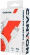 Кабель Canyon MFI-12 Lightning - USB 2 м White (CNS-MFIC12W) - изображение 2