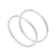 Серебряные серьги кольца "Конго 2.5 см" - изображение 1