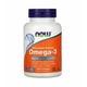 Омега-3, Omega-3, Now Foods, 100 гелевих капсул (NOW-01650) - изображение 1