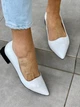 Женские демисезонные балетки ShoesBand Белые натуральные кожаные внутри кожаная подкладка 38 (24,5 см) (S99261) - изображение 6