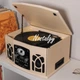 Вініловий програвач, стереосистема, музичний центр Auna Crema FM CD USB SD, грамофон для вінілових платівок - зображення 1