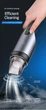 Автомобильный пылесос USAMS US-ZB108 |80W, 120ml, 5500Pa| Black ручной аккумуляторный - изображение 6
