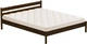 Кровать Estella Нота Бене 160х190 ordf Щит 2Л4 Темный орех (56916471027) - изображение 2