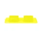 Миска складана WAUDOG Silicone, 385х230х50 мм, жовта - изображение 2