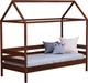 Кровать Estella Амми 90х190 ordf Щит Л4 Каштан (5700929026) - изображение 1