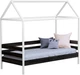 Кровать Estella Амми 80х190 ordf Щит Л4 Белая / Венге (5700909026) - изображение 1