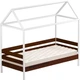 Кровать Estella Амми 80х190 ordf Щит Л2.5 Каштан / Белая (5700913028) - изображение 2