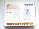Відеоняня Baby Monitor VB601 з двухстороннім зв'язком і 8 колибельними + термометр Біла (10120) - изображение 10