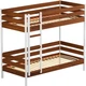 Кровать Estella Дуэт Гранде 90х200 ordf Щит 2Л4 Белая + Ольха (97900009027) - изображение 3