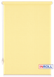 Ролета тканевая INROLL Есо-Mini Plus 105х165 см Len Светло-желтый 2057 - изображение 3