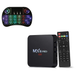 Смарт приставка для телевізора з пультом MXQ PRO-4K WiFi андроїд ТВ бокс, медіаплеєр Android 5.1.1, 1/8Гб+Клавіатура i8 з підсвічуванням - зображення 2