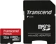 Карта памяти MicroSDHC 32GB UHS-I Class 10 Transcend Premium 400x + SD-adapter (TS32GUSDU1) - изображение 1