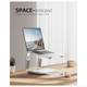 Подставка для ноутбука Galaxy Laptop Stand Adjustable Height Silver (LS-11) - изображение 4