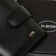 Мужской кожаный портмоне DR. BOND Classic M3748 черный - изображение 3
