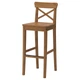 Барний стілець INGOLF IKEA 902.178.11 натуральний 74 - изображение 2