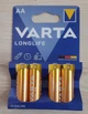 Батарейка VARTA Longlife AA/LR 06 (4шт) - зображення 2