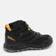 Подростковые демисезонные ботинки для мальчика Jack Wolfskin Woodland Texapore Mid K 4042152-6055 35 (2.5UK) Черный/Желтый (4060477901596) - изображение 4