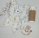 Набор для новорожденного: пеленка, подушка и игрушки a.l.babybox Милк Розовый - изображение 1