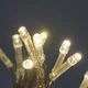 Гирлянда на батарейках 50 LED белая светодиодная гирлянда на прозрачном проводе 2 Режима - статический, мигающий - изображение 2
