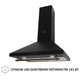 Вытяжка купольная Perfelli K 6432 BL 850 LED RETRO - изображение 3