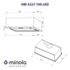 Вытяжка полновстраиваемая Minola HBI 5227 GR 700 LED - изображение 10