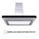 Кухонна витяжка Т-подібна Perfelli TS 9635 I/BL 1000 LED - изображение 3