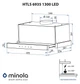 Вытяжка MINOLA HTLS 6935 WH 1300 LED - изображение 13
