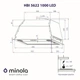 Вытяжка MINOLA HBI 5622 I 1000 LED - изображение 7