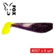 Набор силиконовых приманок FOX Gloom 8 см, 6 г, #G2 - 6 цветов х 8 шт = 48 шт - изображение 5