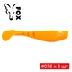 Набор силиконовых приманок Fox Trapper 8 см, 6 г, #T3 - 6 цветов х 8 шт = 48 шт - изображение 6