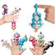 Интерактивная обезьянка на палец Fingerlings, Серый (Арт. 5001-3) - изображение 4