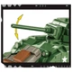 Конструктор Cobi Company of Heroes 3 Танк M4 Шерман, 615 деталей (COBI-3044) - изображение 3