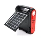 Переносной фонарь с солнечной панелью Voltronic JY-108+Solar, 2 режима, аккумулятор, 2 лампочки 3W, USB выход - изображение 2