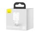 Мережевий зарядний пристрій Baseus Super Si Quick Charger 1C 20W EU White (CCSUP-B02) - изображение 7