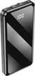 УМБ Forever TB-411 ALLin1 10000 mAh with cables USB-C + Lightning + microUSB Black (GSM103789) - зображення 1