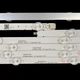 LED підсвітка LG TV 50" inch ROW2.1 Rev 0.4 6916L-1241A 6916L-1272A 6916L-1273A 6916L-1276A 12pcs=1set - изображение 2