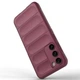 Силиконовый (TPU) чехол Deexe Terra Case для Samsung Galaxy S23 Plus - Wine Red - изображение 3