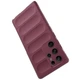 Силиконовый (TPU) чехол Deexe Terra Case для Samsung Galaxy S23 Ultra - Wine Red - изображение 3