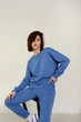 Женский спортивный костюм ONIOS Loungewear Tracksuit без капюшона Синий S 2364 - изображение 7