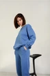 Женский спортивный костюм ONIOS Loungewear Tracksuit без капюшона Синий S 2364 - изображение 8
