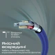 Кабель Promate xCord-AC USB-A to USB-C 2А 1 м Navy (xcord-ac.navy) - изображение 3