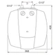 Водонагреватель Bosch Tronic 2000 TR 2000 15 T / 15л 1500W ( под мойкой) - изображение 6