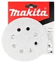 Набір шліфувального паперу Ø125 мм К40 (50 шт) Makita P-37384 - зображення 2