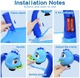 Детский мольберт проектор для рисования со слайдами 3 в 1 Projector Painting столик для рисования по проекциям + фломастеры Синий (D-2019090662) - изображение 5
