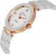 Женские наручные часы браслет из высокотехнологичной керамики Anne Klein AK/1018RGWT - изображение 1