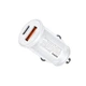 Адаптер в прикуриватель Remax RCC231 PD+QC3.0 1USB/1Type-C/30W Белый - изображение 3
